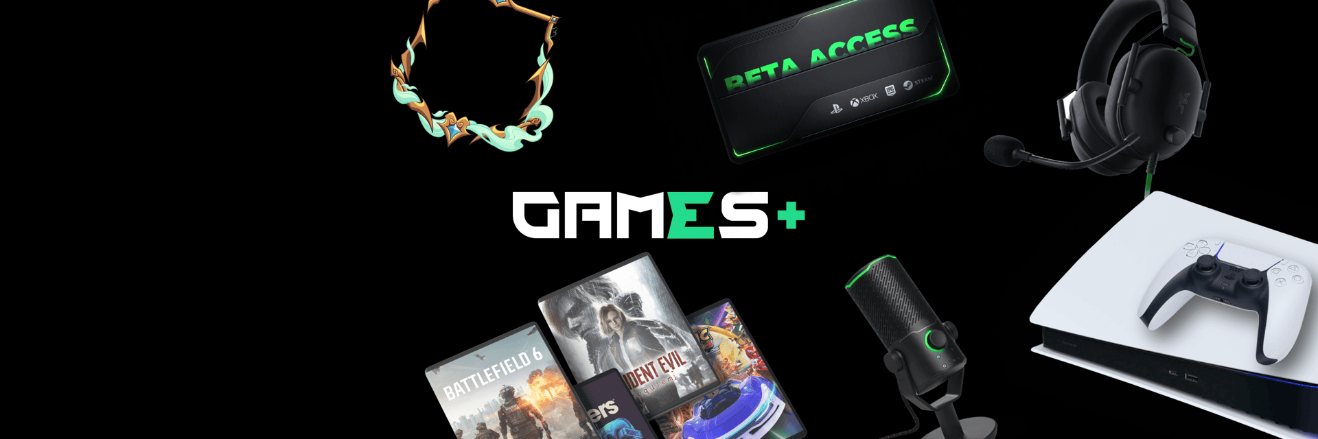 Play more with GAMES+